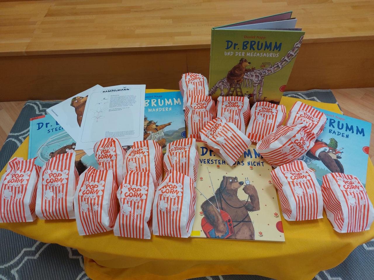 Popcorn in Tüten