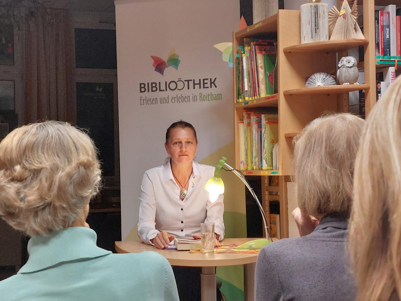 Autorin Ulrike Moshammer erzählt