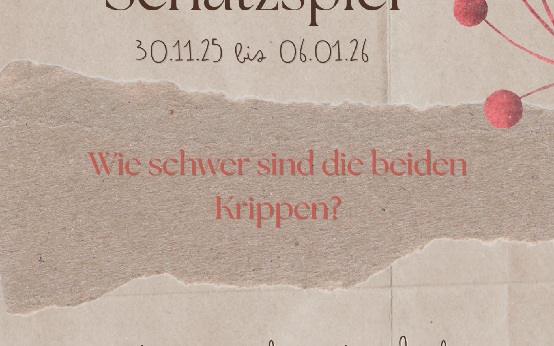 Einladung Schätzspiel