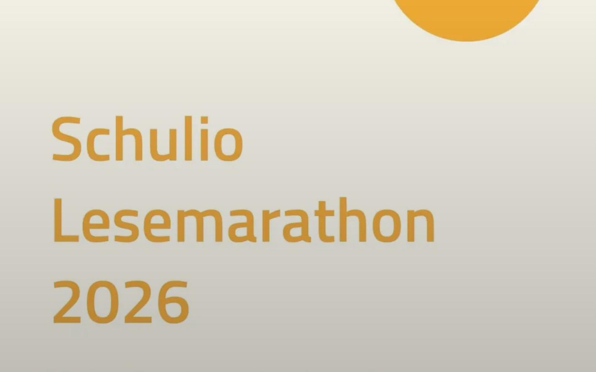 Schulio - Einladung Lesemarathon